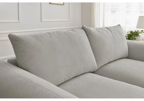 Jasnoszara sofa 193 cm Ernest – Bobochic Paris