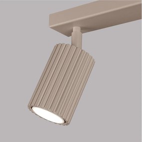 Szarobrązowa metalowa lampa punktowa 6,5x30 cm Gleam – Sollux