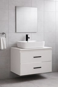 Podwieszana szafka pod umywalkę nablatową kaszmir 80 cm L7-P89