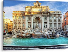 Obraz - Fontanna di Trevi (70x50 cm)