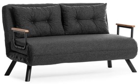 Sofa rozkładana Sando 2 ciemnoszara