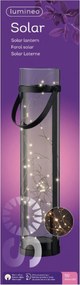 Lampa solarna LANTERN GREY 46 cm szara