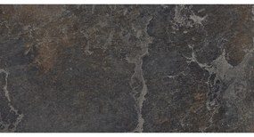 Mexen Blaze Nero gres szkliwiony rekt. G1, płytka podłogowo-ścienna 120 x 60 cm, carving - TL420-120-060-01
