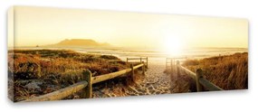 Obraz Styler Canvas Harmony Beach II, 45x140 cm