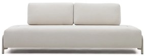 Beżowa sofa modułowa z tkaniny szenilowej 232 cm Compo – Kave Home