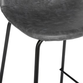 Stołek barowy VLADI, krzesło na podwyższeniu, VINTAGE, wysokość: 95 cm