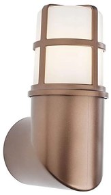 Redo 90197 - Lampa ścienna zewnętrzna TRITON 1xE27/28W/230V IP54 miedź