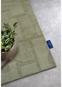 Zielony wełniany chodnik tkany ręcznie 80x250 cm Alexis – Villeroy&amp;Boch