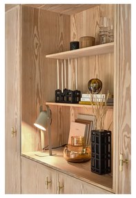 Czarny ręcznie wykonany wazon z żywicy polimerowej (wysokość 30 cm) Lyst – Villa Collection