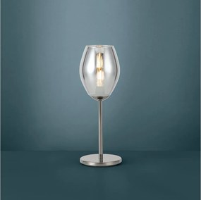 Eglo 39568 - Lampa stołowa ESTANYS 1xE27/60W/230V czarna/dymiona