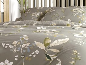 PrzytulneMieszkanie.pl PrzytulneMieszkanie.pl Pościel z mikrofibry MOLIRI w kolorze szarobrązowym Rozmiar pościeli: 70 x 90 cm | 140 x 200 cm