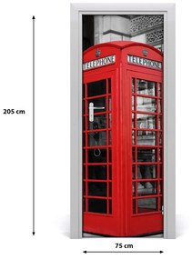 Fototapeta samoprzylepna DRZWI Budka telefoniczna