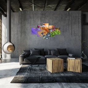 Obraz - letni piknik (125x70 cm)