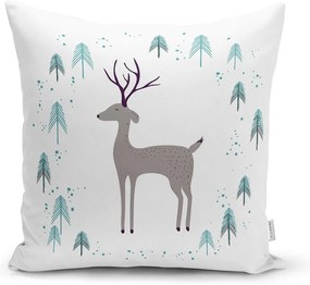 Tekstylna poszewka na poduszkę ze świątecznym motywem 43x43 cm – Mila Home