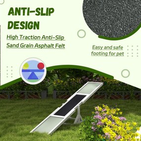 PawHut Wippe dla psów do treningu agilności, antypoślizgowa, do 50 kg, 180 x 30 x 30 cm