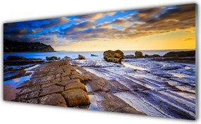 Panel Kuchenny Spokojna Plaża O Poranku