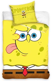 Pościel dziecięca Sponge Bob Emoji, 140 x 200, 70 x 90 cm