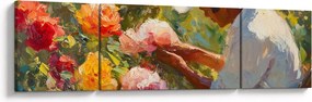Obraz - Ogrodnik (170x50 cm)