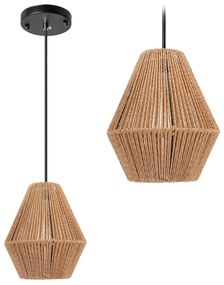 Lampa Wisząca Boho APP1150-1W WOOD