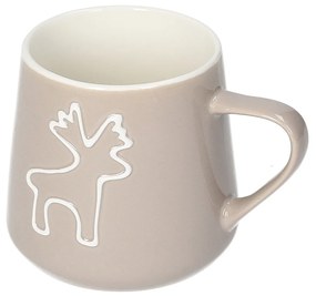 Kubek świąteczny Reindeer 10x13x9 cm