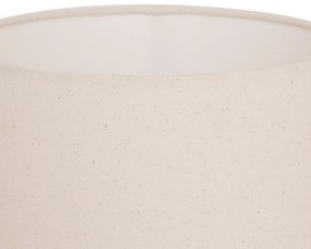 Lampa podłogowa tekstylny klosz RAFA drewniane nogi, Ø 24 x 107 cm