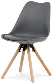 Zestaw krzeseł do jadalni CT-762 GREY, 4 szt.