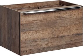 Wisząca szafka pod umywalkę dąb vintage G7-B89
