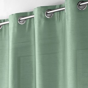Zielona satynowa zasłona 140x240 cm Shana – douceur d'intérieur