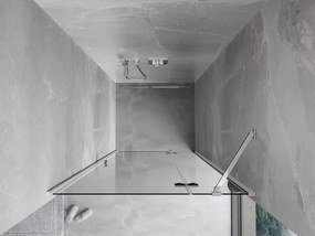 Mexen Mist-H drzwi prysznicowe uchylne prawe 85 cm, transparent, chrom - 8A5-085-000-01-00-P