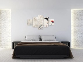 Obraz - Łąka w betonie (125x70 cm)
