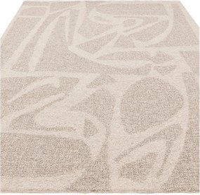 Kremowy wełniany dywan tkany ręcznie 200x290 cm Loxley – Asiatic Carpets