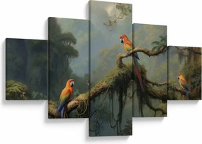 Obraz - Las tropikalny (125x70 cm)