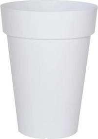 Doniczka Soleilla Wysoka Biała 53 cm - Donica z Systemem Retencji Wody - Produkcja Francuska