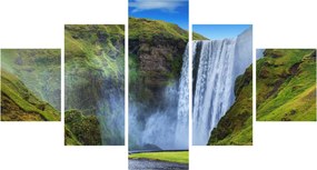 Obraz - Wodospad Seljalandsfoss (125x70 cm)