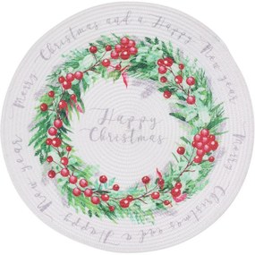 Świąteczna serwetka Happy Christmas, 38 cm
