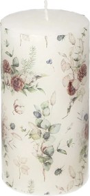 Świeca Bianca 13cm peonies