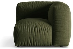 Zielony moduł sofy (strona zmienna) Martina – Micadoni Home