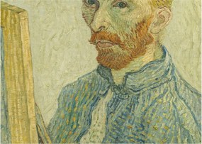 Obraz - Portrait of Vincent van Gogh, reprodukcje (70x50 cm)