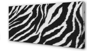 Obraz drukowany na płótnie Wzór Sierści Zebry