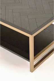 Stolik kawowy 120x42x60 cm czarny Seville