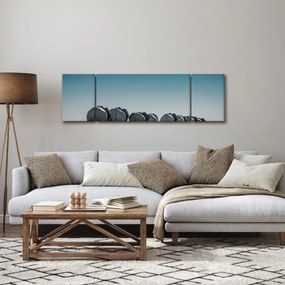 Obraz - Odejście słoni (170x50 cm)