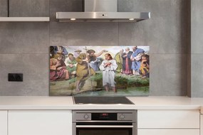 Szklany Panel Klasyczny Obraz Jezusa