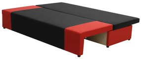 Kanapa sofa 3 os z funkcją spania SONI Granatowy/Czarny