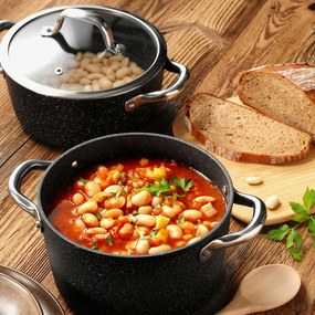 Tescoma Komplet garnków PRESIDENT Stone, 8 części