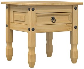 Drewniany stolik nocny z szufladą D9-H03