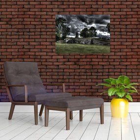 Obraz zachmurzonego nieba (70x50 cm)