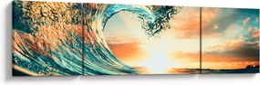 Obraz - Fala (170x50 cm)