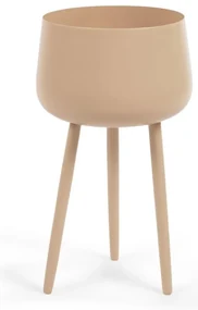 Metalowy kwietnik ø 15 cm (wysokość 28 cm) Apia – Kave Home