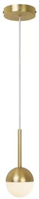 Nordlux - Lampa wisząca na linkę CONTINA 1xG9/5W/230V mosiądz