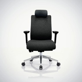 Fotel biurowy ergonomiczny czarny VECTOR